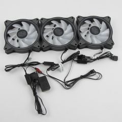 Bộ 3 quạt Fan Case 12cm Cooler Master MF120 HALO ARGB 3 in 1
