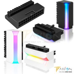 Cầu chuyển đảo góc / bẻ góc 90 độ cho dây nguồn 24 pin AX-05 V2 LED ARGB 5V 3pin đồng bộ mainboard - Chính hãng