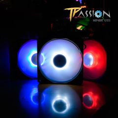 Quạt Fan Case 12cm Cooler Master SickleFlow 120 Không LED, LED White, Red, Blue, ARGB