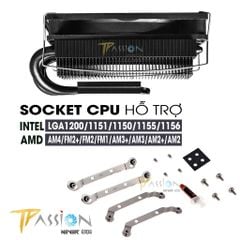 Tản nhiệt khí CPU ID-Cooling IS-40X v17 (hỗ trợ Socket Intel LGA1700)