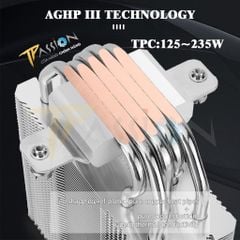 Tản nhiệt khí CPU Thermalright Assassin King 120 SE Đen | Trắng LED ARGB | AK120SE