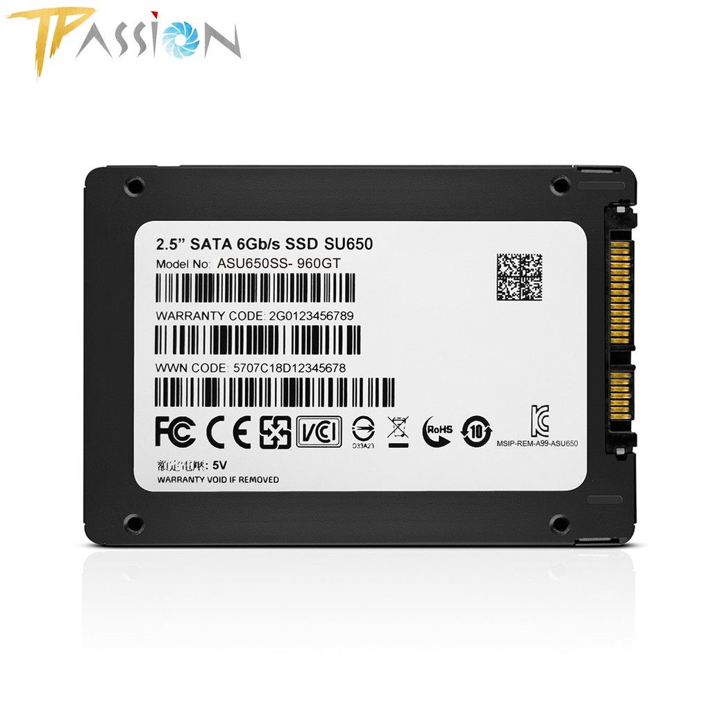 Ổ Cứng SSD 2.5 inch ADATA Ultimate SU650 Sata III 6 Gbps, 3D NAND Flash