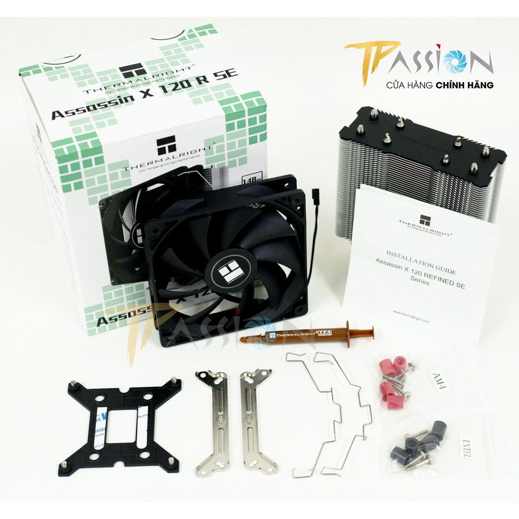 Tản nhiệt khí CPU Thermalright Assassin X 120 Refined SE | TL-AX120R SE | AX120 R SE ARGB LED