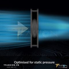 Quạt tản nhiệt Fan Case 14cm Arctic P14 Max Black / White - Chính hãng, tốc độ 2800 RPM, 140mm, điều tốc 4 Pin PWM