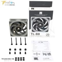 Quạt fan case 8cm THERMALRIGHT TL - B8 PWM - Chính hãng, sức gió tốt 2200rpm, hiệu năng tản nhiệt tốt, bền bỉ