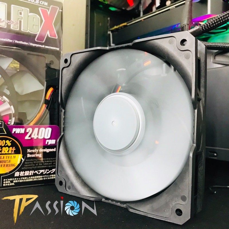 Quạt tản nhiệt fan case 12cm Scythe GRAND FLEX PWM