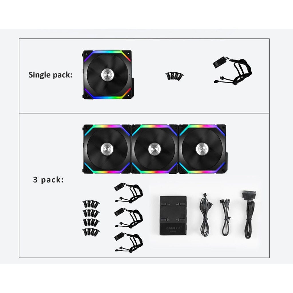 Quạt Fan Case LIAN LI UNI FAN SL120 | SL140 V2 LED ARGB
