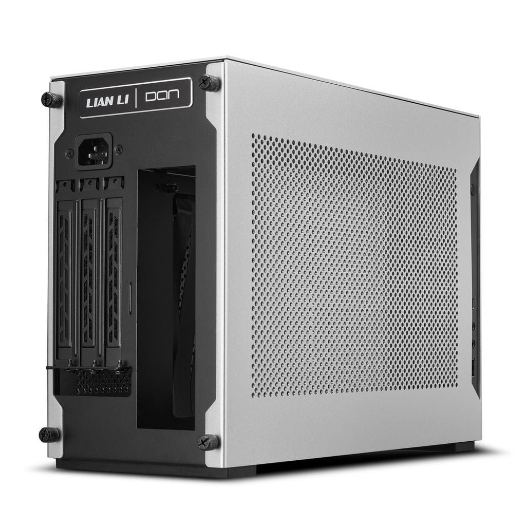 Vỏ case máy tính Lian Li A4H2O Black | Silver kèm Riser VGA PCIe 4.0 - A4-H20 X4
