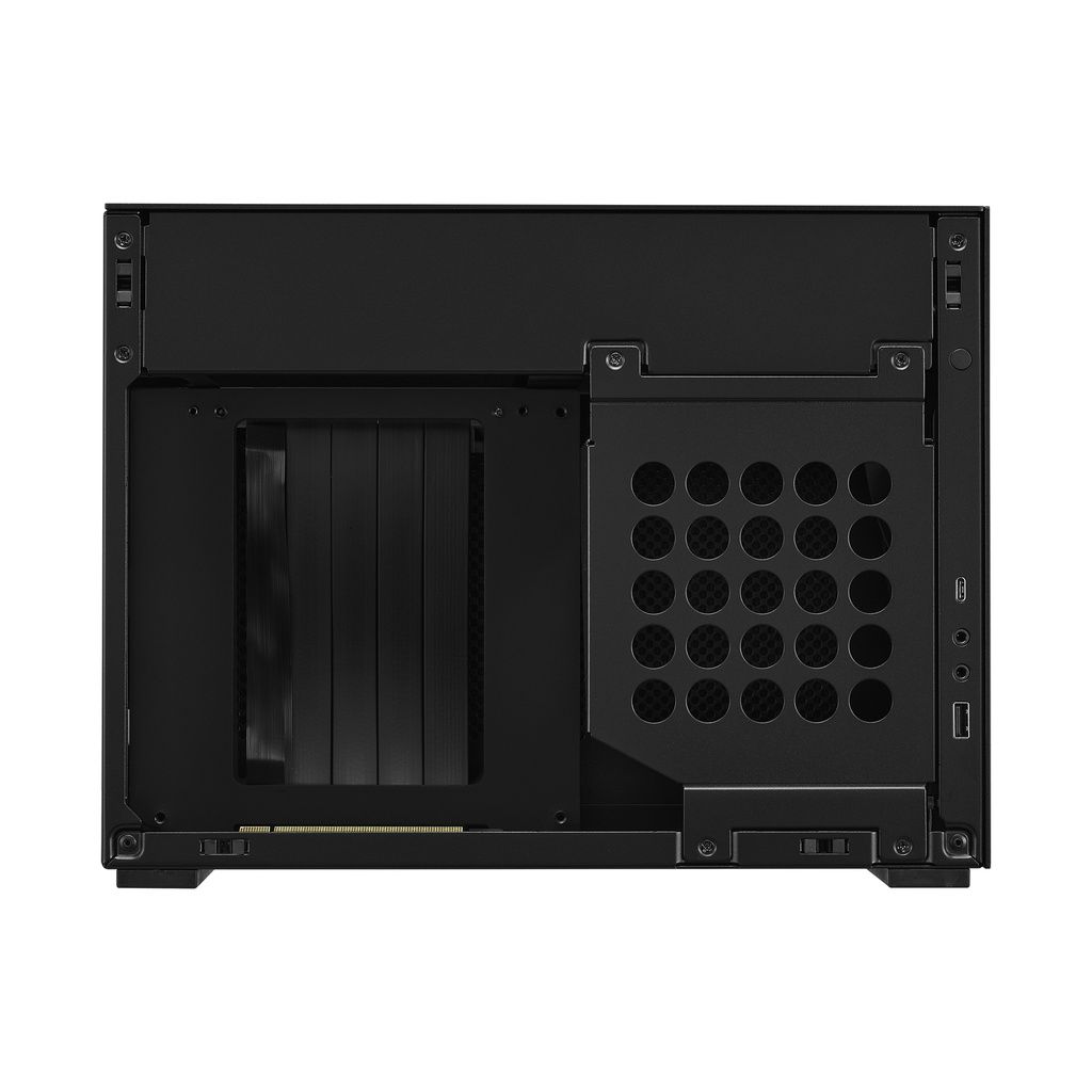 Vỏ case máy tính Lian Li A4H2O Black | Silver kèm Riser VGA PCIe 4.0 - A4-H20 X4