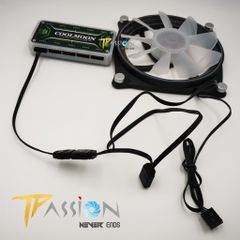 Dây chuyển cổng 4 Pin | 6 Pin Hub Coolmoon ra cổng LED ARGB 3 Pin 5V