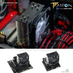 Tản nhiệt khí CPU PHANTEKS POLAR S5 / S5 LED DRGB / S4 - Chính hãng, tản tháp quạt PWM, LED ARGB sync, 1700, 5 ống đồng