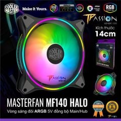 Quạt Fan Case 14cm Cooler Master MASTERFAN MF140 HALO LED ARGB Gen 2