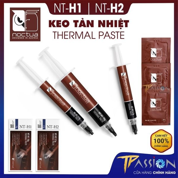 Keo tản nhiệt Noctua NT-H1 | NT-H2 - 3.5g / 10g Thermal Paste