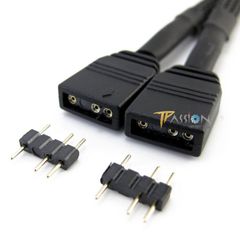 Dây chia, Hub chia cổng LED ARGB 3 Pin 5V ra nhiều cổng, chuyển cổng VDG