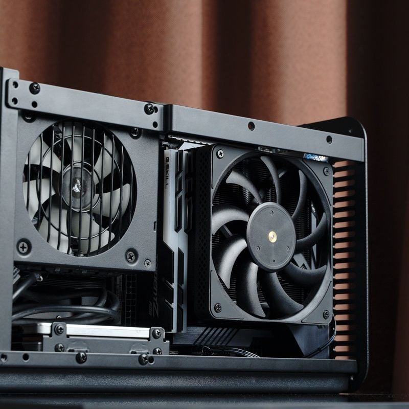 Tản nhiệt khí CPU Jonsbo HX6200D Trắng LED ARGB | Đen không LED