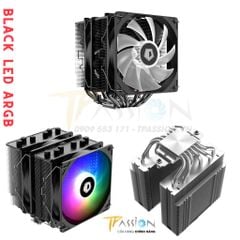 Tản nhiệt CPU ID-Cooling SE-55 BLACK / SNOW WHITE LED ARGB