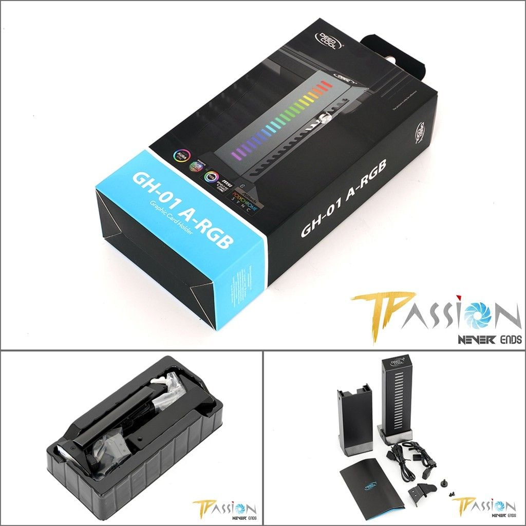 Giá đỡ hỗ trợ VGA DeepCool GH-01 LED ARGB