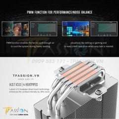 Tản nhiệt khí CPU ID-Cooling SE-214-XT PRO KHÔNG LED - Chính hãng, SE214 XT, socket 1700, 2011, 2066