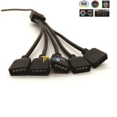Dây chia, Hub chia cổng LED RGB 12V 4PIN ra nhiều cổng (tặng kèm ghim nối)