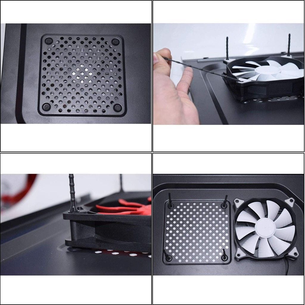 Bộ 4 Ốc cao su gắn quạt Fan Case vào thùng máy chống trầy xước