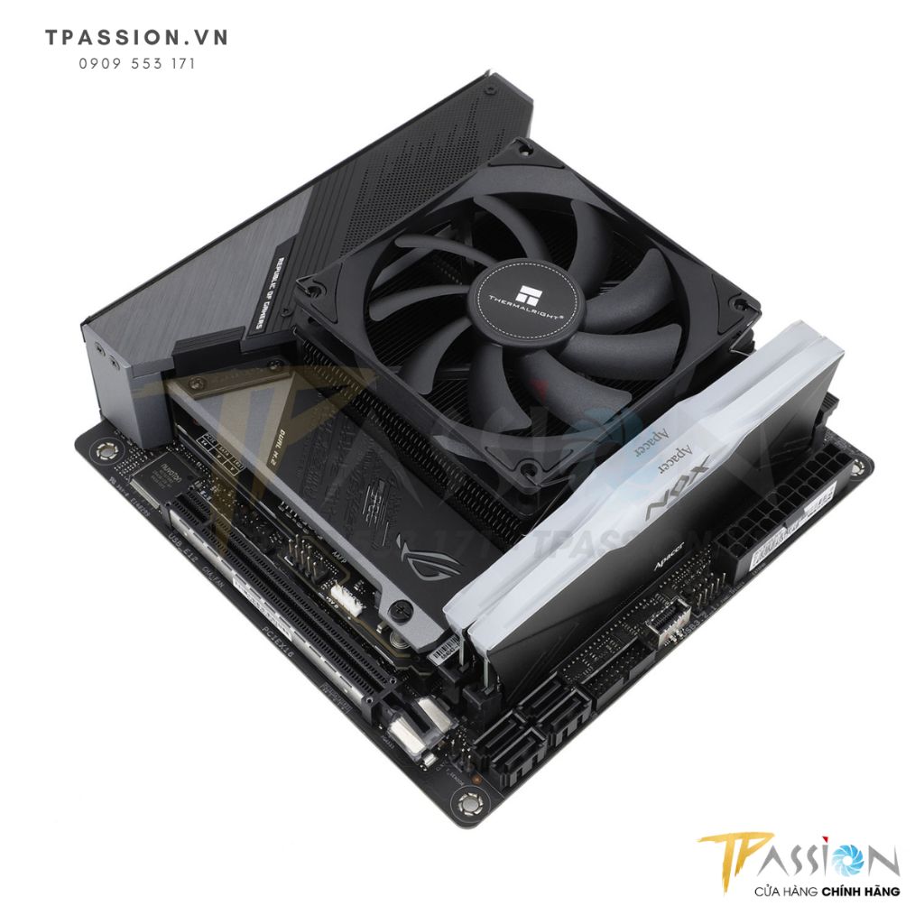 Tản nhiệt khí CPU Thermalright AXP90 - X53 BLACK / GREY - Chính hãng, topdown, PWM, ITX, mITX, HTPC