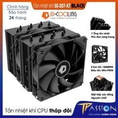 Tản nhiệt khí CPU ID-Cooling SE-207-XT BLACK