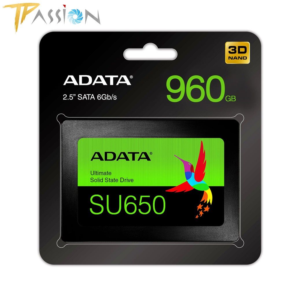Ổ Cứng SSD 2.5 inch ADATA Ultimate SU650 Sata III 6 Gbps, 3D NAND Flash