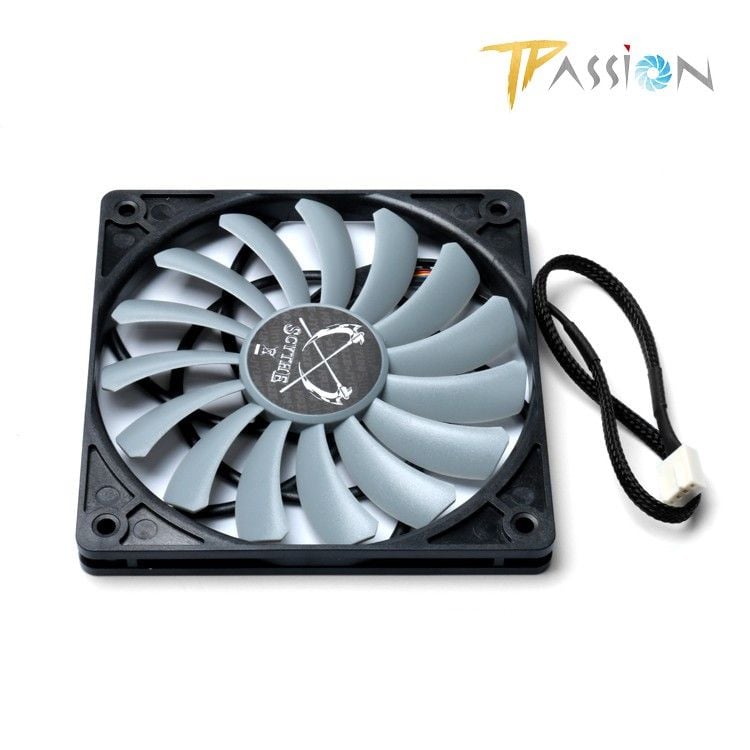 Quạt tản nhiệt fan case 12cm Scythe KAZE-1212 Slim REV.B
