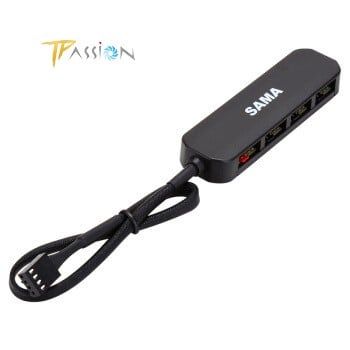 Fan hub PWM 1 ra 4 cổng Sama SH100