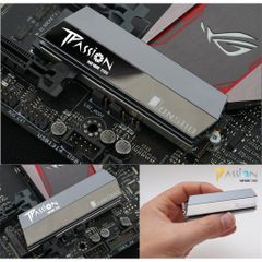 Tản nhiệt SSD 2280 Jonsbo M2 Radiator (Xám bạc)