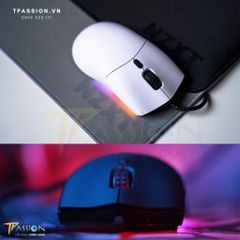 Chuột máy tính PC Gaming NZXT LIFT (White / Black) - Lightweight Symmetrical Mouse - Chính hãng, 16.000 DPI, có dây