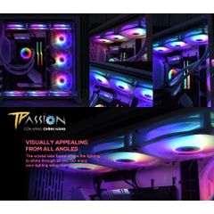 Quạt Fan Case 12cm ID-Cooling Crystal 120 White CT-12025 LED ARGB