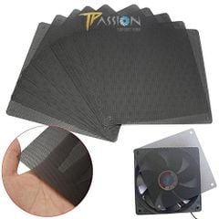 Tấm lưới chắn, lọc bụi quạt Fan Case kích thước 8cm, 9cm, 12cm, 14cm chất liệu PVC