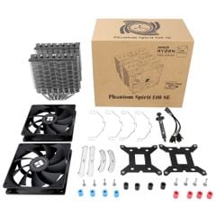 Tản nhiệt khí CPU Thermalright Phantom Spirit 120 SE AGHP Gen 4 BLACK | LED ARGB | PS120 SE