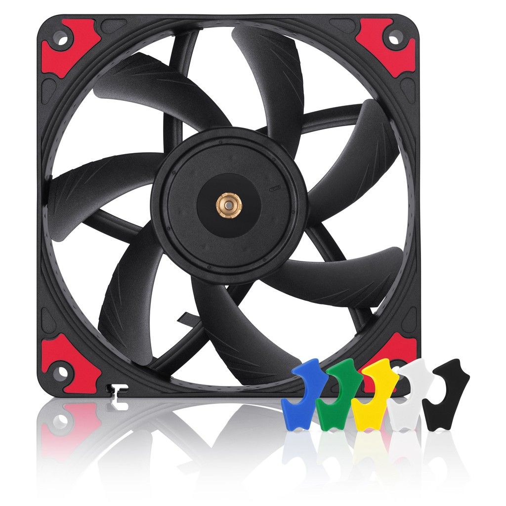 Quạt Fan Case 12cm Noctua NF-A12x15 PWM Chromax Black Swap Slim fan