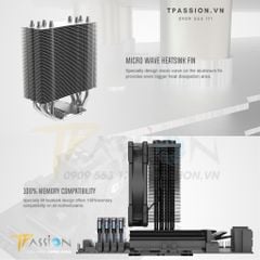 Tản nhiệt khí CPU ID-Cooling SE-214-XT PRO KHÔNG LED - Chính hãng, SE214 XT, socket 1700, 2011, 2066