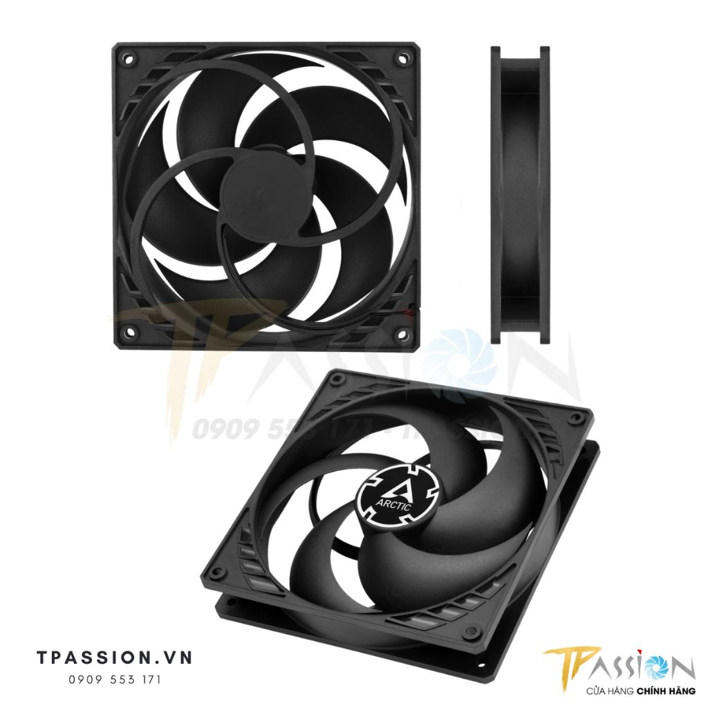 Bộ kit 5 Quạt tản nhiệt Arctic P14 PWM PST