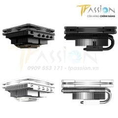 Tản nhiệt khí CPU ID-Cooling IS-55 BLACK | WHITE LED ARGB - Chính hãng, Slim fan, ITX, mITX, HTPC, hỗ trợ LGA1700