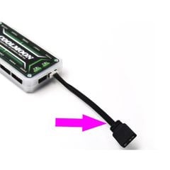 Dây chuyển cổng 4 Pin | 6 Pin Hub Coolmoon ra cổng LED ARGB 3 Pin 5V
