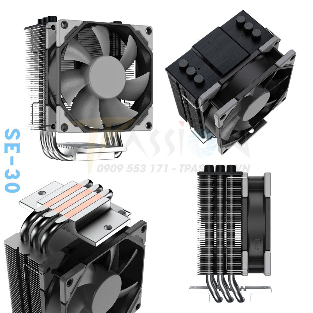 Tản nhiệt khí CPU ID-Cooling SE-35 / SE-30 PWM
