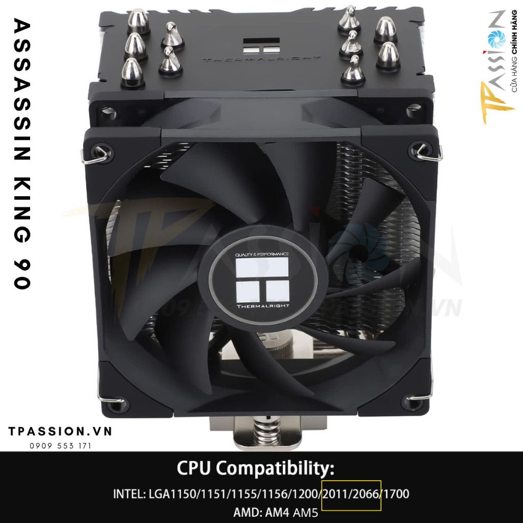 Tản nhiệt khí CPU Thermalright ASSASSIN KING 90 - AK90 / ASSASSIN X 90 SE - AX90 SE