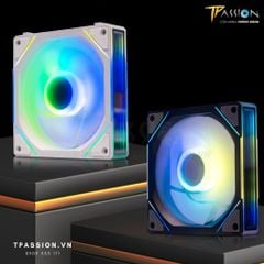 Quạt tản nhiệt 12cm Jungle Leopard Interstellar Block Fan case - Ghép nối, Led ARGB 5V gương vô cực Infinity , PWM