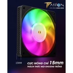Quạt Fan Case 12cm JONSBO HF1215 ARGB Slim Fan