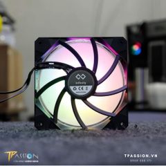 Quạt Fan case 12cm INFINITY ROYAL 5 ZONE LED AGRB - Chính hãng, daisy chain, PST, SYNC MAIN/HUB 3PIN 5V, Tản Nhiệt PWM