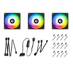 Bộ kit 3 quạt Fan Case ID-Cooling XF-12025 TRIO LED ARGB