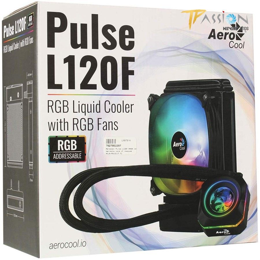Tản nước AIO CPU Aerocool Pulse L120F LED ARGB