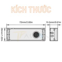 Tản nhiệt ổ cứng SSD M2 GLOTREND HF-01 Màn hình OLED hiển thị nhiệt độ tích hợp quạt tản nhiệt