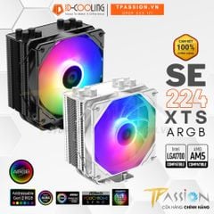 Tản nhiệt khí CPU ID-Cooling SE-224-XTS ARGB BLACK / WHITE