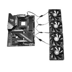 Dây chia nguồn Fan ID-Cooling FS-04 PWM Splitter 1 ra 4