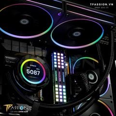 Tản nhiệt nước AIO CPU ID-COOLING SPACE LCD SL360 / SL240 ARGB BLACK / WHITE - Chính hãng BH 5 NĂM PWM, màn hình, LED 5v